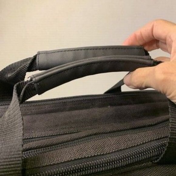 Unbranded Large Capacity Blk Shoulder Messenger Bag Laptop Case Carry-On Luggage - Picture 6 of 10